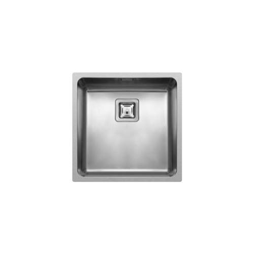 Lavello a 1 vasca - W-SQUARE 400 - ELLECI - senza gocciolatoio / in acciaio inossidabile / da incasso