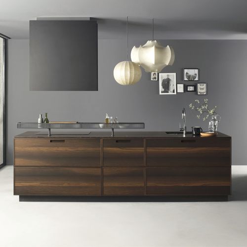 Cucina contemporanea - FACTORY - Key cucine - in rovere / in marmo / in acciaio