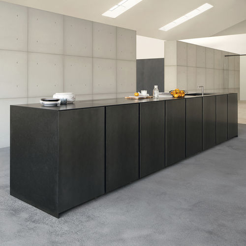 Cucina contemporanea - KU45 - Key cucine - in rovere / in marmo / con isola