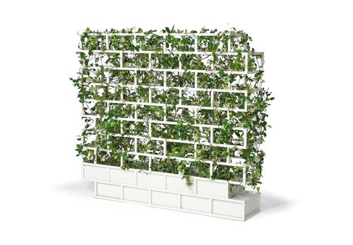 Fioriera in alluminio - GREENWALL - Nautinox Living - con graticolato / contemporanea / da esterno