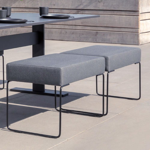 Panca da giardino contemporanea - CHER - april furniture - in tessuto / senza schienale / senza braccioli