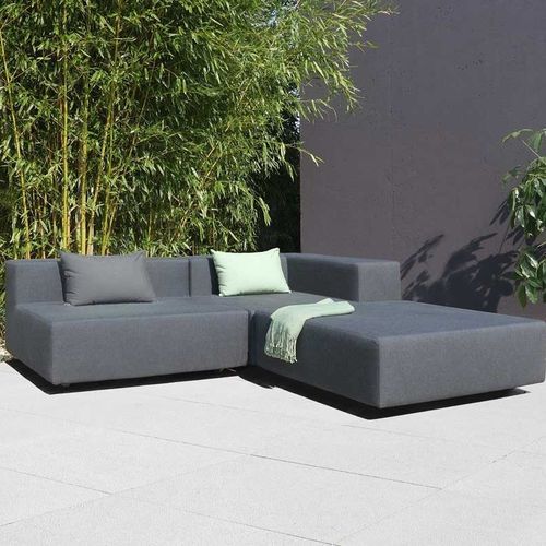 Set lounge da giardino contemporaneo - LOOP - april furniture - idrorepellente / in Sunbrella® / in metallo