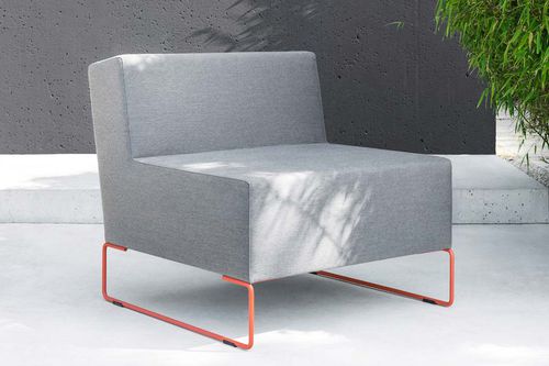 Chauffeuse contemporanea - JAMMY - april furniture - in tessuto / resistente alle intemperie / resistente agli UV