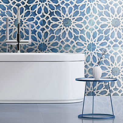 Piastrella in ceramica - Grinda - AR.CE.A. SRL Handmade design - da interno / da bagno / da parete