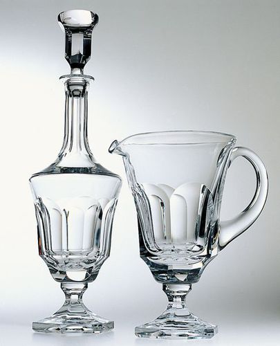 Caraffa in cristallo - CHENONCEAUX OR - CRISTAL DE SÈVRES - per ristorante gourmet