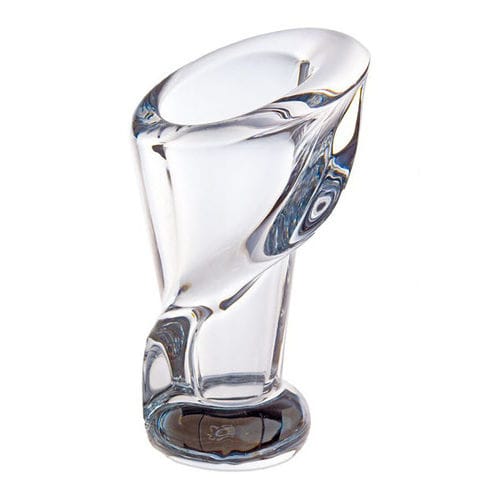 Vaso contemporaneo - FIUME - CRISTAL DE SÈVRES - in cristallo