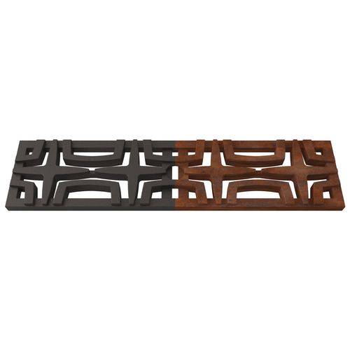 Griglia per canaletta per ghisa - CARBOCHON  - Lateral Design Studio - per piscina / per spazio pubblico / per terrazza