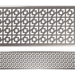 Canaletta con griglie - CHEVRON - Lateral Design Studio - griglia in acciaio inox / per spazio pubblico / piatta