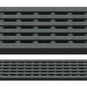 Canaletta con griglie - JONITE: INTERLACE - Lateral Design Studio - in pietra / per porta