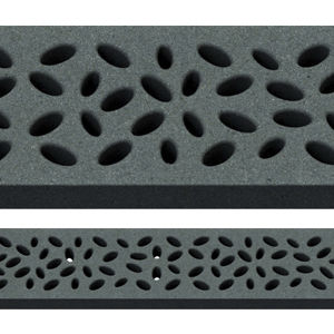 Canaletta con griglie - JONITE: PEBBLES - Lateral Design Studio - in pietra / per spazio pubblico