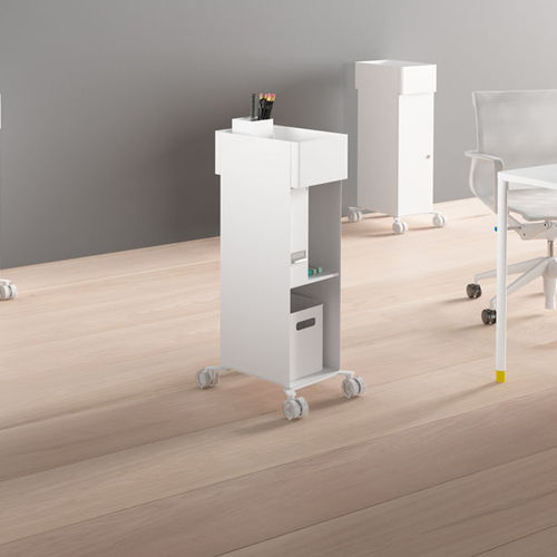 Carrello multimediale - HOLD DAILY - Systemtronic - contract / da ufficio / pieghevole
