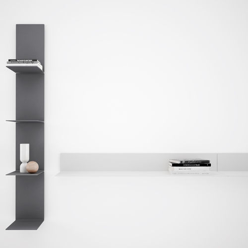 Mensola - BALDAS - Systemtronic - contemporaneo / in alluminio / bianco