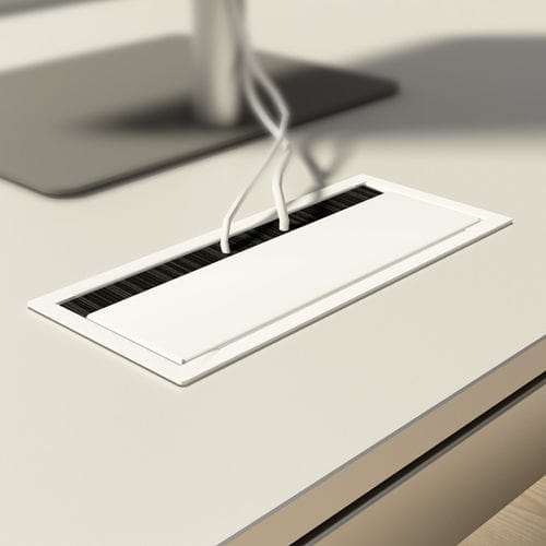 Canalina di cablaggio in metallo - SWIRE - Systemtronic - per scrivania / professionale / verticale