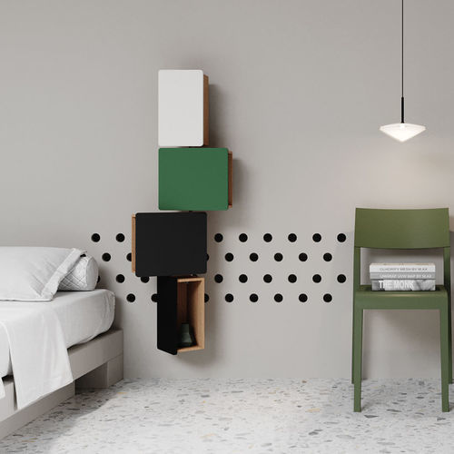 Mensola - Lookin - Sculptures Jeux - contemporaneo / in rovere / in legno laccato