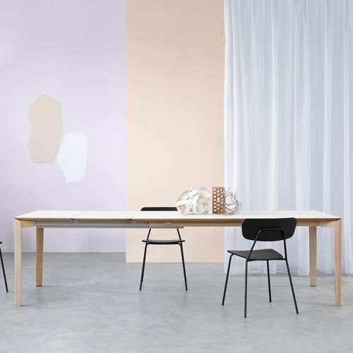 Tavolo contemporaneo - Touché - Sculptures Jeux - in rovere / in laminato / con supporto in quercia