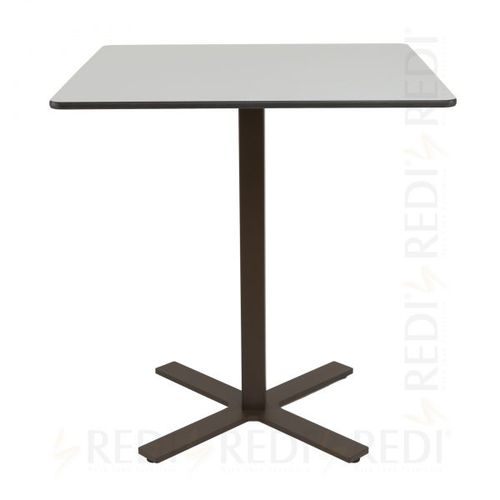 Tavolo contemporaneo - XIS - Redi - in metallo verniciato / con supporto in metallo verniciato / quadrato