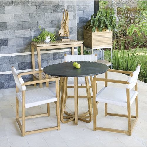 Sedia contemporanea - Emily - Il Giardino di Legno - da esterno / da interno / in vimini