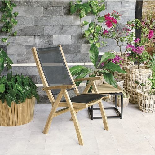Sedia da pranzo contemporanea - Macao - Il Giardino di Legno - da esterno / da interno / in poliestere