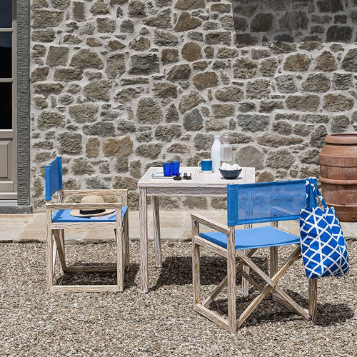 Sedia regista - White Sand - Il Giardino di Legno - contemporanea / da interno / in poliestere