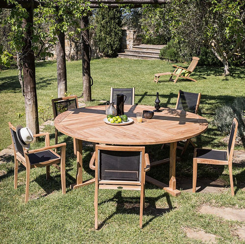 Sedia da pranzo contemporanea - Macao - Il Giardino di Legno - da esterno / da interno / in poliestere