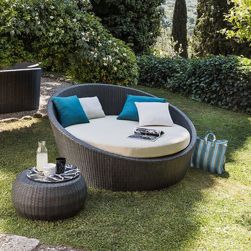 Dormeuse contemporanea - Sentosa - Il Giardino di Legno - in tessuto / in alluminio / in PVC