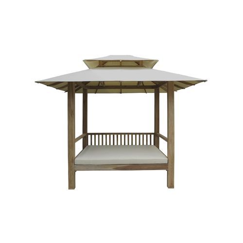 Gazebo in legno - Classica - Il Giardino di Legno - tetto in tela / con struttura in legno