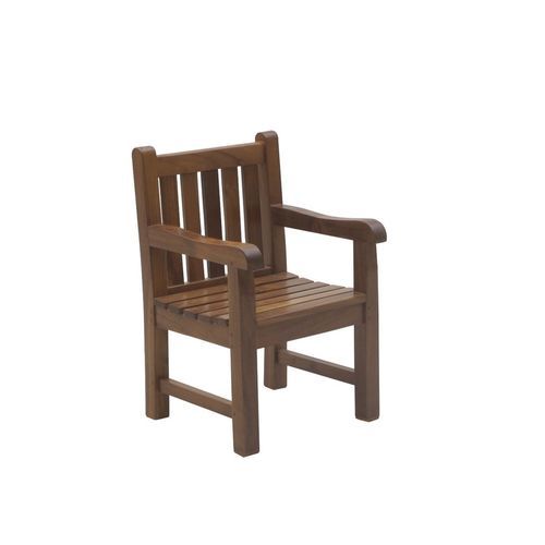 Sedia contemporanea - Classica Jr. - Il Giardino di Legno - da esterno / in teak / con supporto in teak