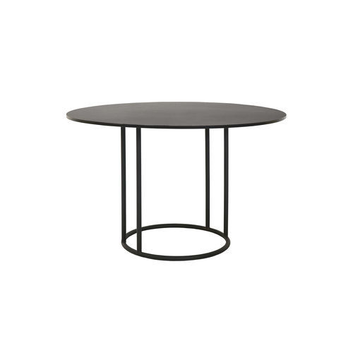 Tavolo da pranzo contemporaneo - Antipodi  - Il Giardino di Legno - in alluminio / con supporto in alluminio / rotondo
