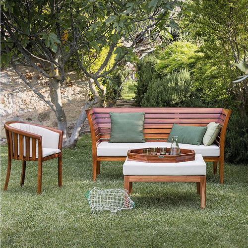 Vassoio di servizio in teak - Georgetown - Il Giardino di Legno - per uso residenziale