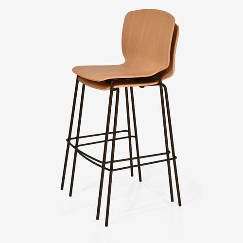 Sedia alta contemporanea - RADAR - Objekten - da interno / in lana / in lino