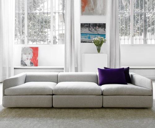 Divano modulare - OPEN  - Objekten - d'angolo / letto / contemporaneo