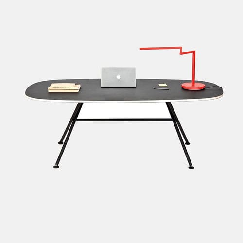 Tavolo contemporaneo - OVAL - Objekten - in legno compensato / in betulla / in melaminico