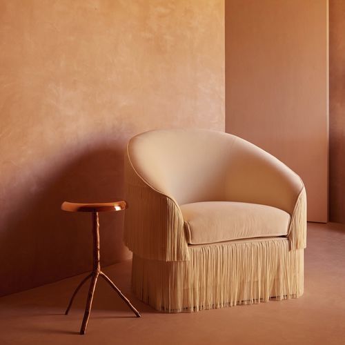 Tavolo d'appoggio contemporaneo - EMBRACE - Ginger & Jagger - in ottone / in ottone lucidato / in rame