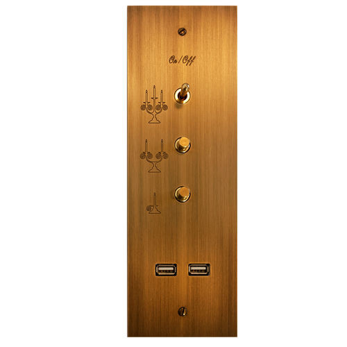 Presa USB - TAILORED - 6ixtes interrupteurs - doppia / da parete / da incasso