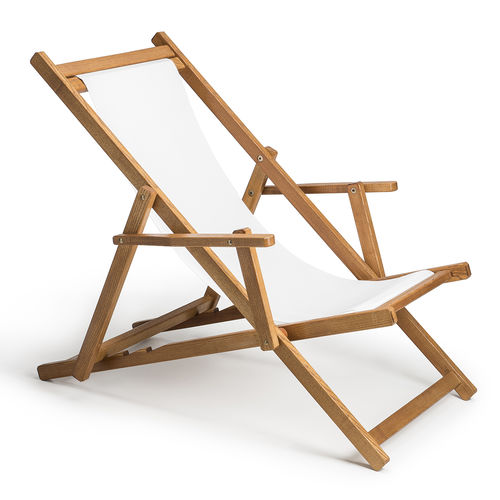 Sdraio contemporaneo - AFRODITE - PALMAR arredi - idrorepellente / in PVC / in faggio