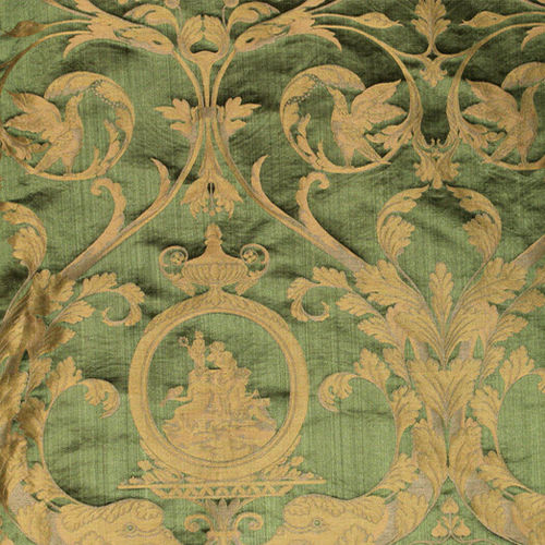 Tessuto da tappezzeria - DELFINI - Foresti Home Collection Group srl - a motivi / a tinta unita / in cotone
