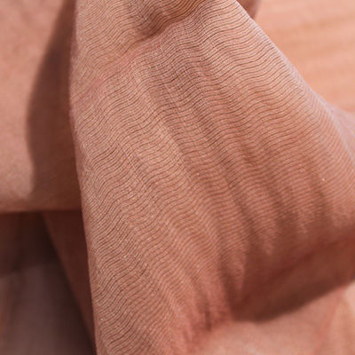 Tessuto per tende - DESERTO UNITO GOFFRATO - Foresti Home Collection Group srl - a righe / in Trevira CS®
