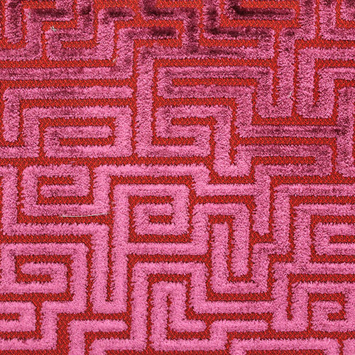 Tessuto da tappezzeria - VELLUTO LABIRINTO - Foresti Home Collection Group srl - a motivi / in poliestere / in viscosa