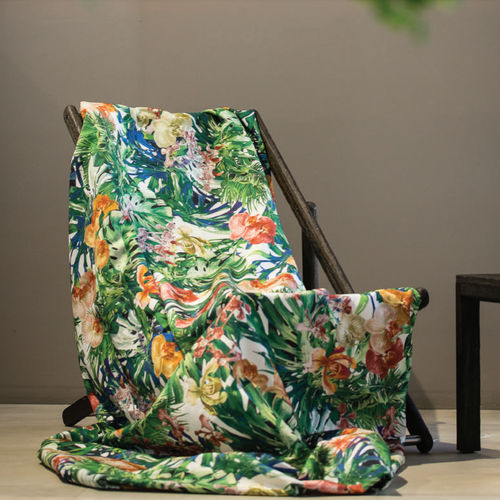 Tessuto da tappezzeria - AMAZZONIA - Foresti Home Collection Group srl - per tende / a fiori / per esterni