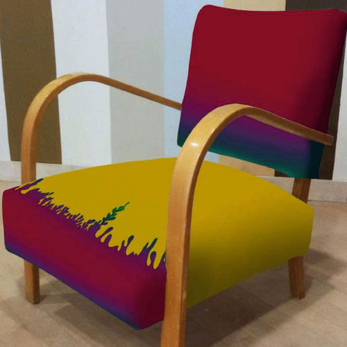 Tessuto da tappezzeria - CAPROLACE - Foresti Home Collection Group srl - a motivi / in poliestere