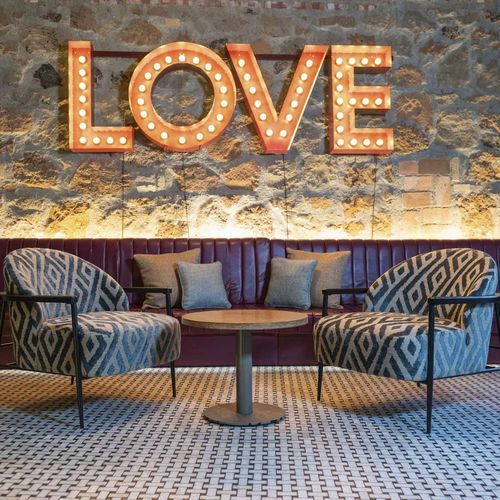 Tessuto da tappezzeria - SERENGETI - Foresti Home Collection Group srl - con motivi geometrici / in poliestere / in cotone