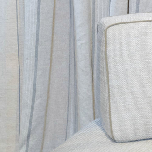 Tessuto da tappezzeria - SIENA     - Foresti Home Collection Group srl - per tende / a righe / in lino