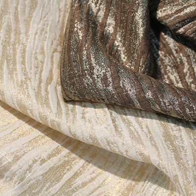Tessuto per tende - PERUGIA - Foresti Home Collection Group srl - a motivi / in poliestere / in lino