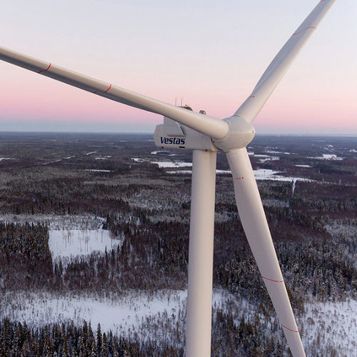 Generatore eolico ad asse orizzontale - V126-3.45 MW® - Vestas - tripala / onshore / su palo autoportante