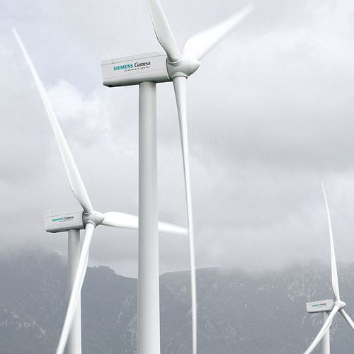 Generatore eolico ad asse orizzontale - SG 2.6-114 - SIEMENS GAMESA - tripala / onshore / su palo autoportante