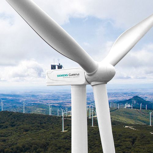 Generatore eolico ad asse orizzontale - SG 3.4-132 - SIEMENS GAMESA - tripala / onshore / su palo autoportante