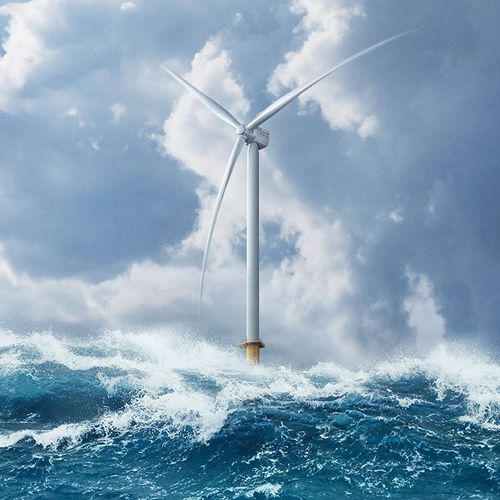 Generatore eolico ad asse orizzontale - SG 14-222  - SIEMENS GAMESA - tripala / offshore / su palo autoportante