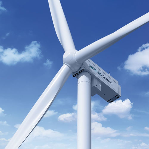 Generatore eolico ad asse orizzontale - SG 7.0-170 - SIEMENS GAMESA - tripala / onshore / su palo autoportante