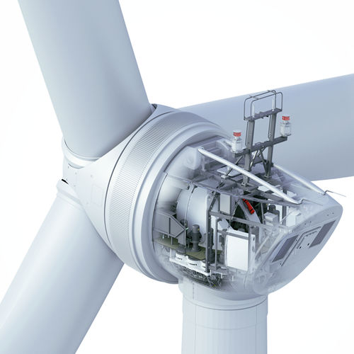 Generatore eolico ad asse orizzontale - E-160  - Enercon - tripala / onshore