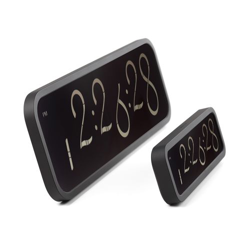Orologio contemporaneo - SCRIPT : LR133N - LEXON - da tavolo / digitale / in ABS